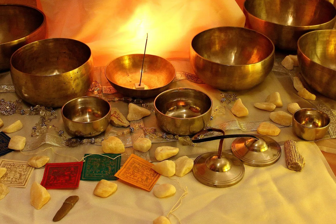 Tibetan bowls and meditation accessories Tibetan bowls and meditation accessories