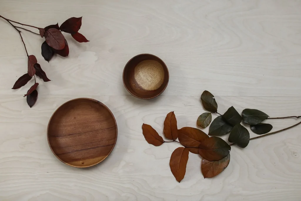 Crystal purification with Tibetan singing bowls