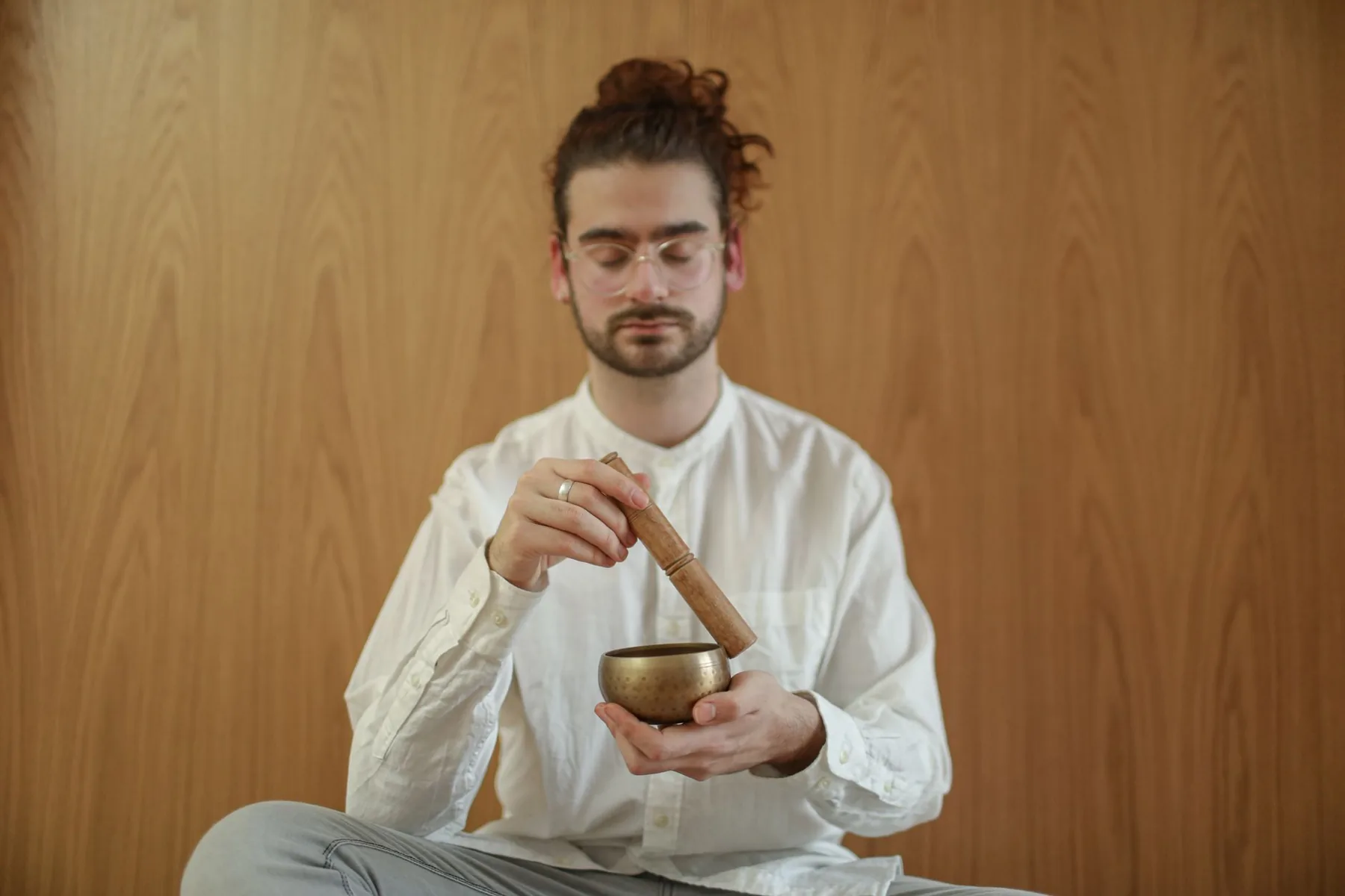 Tibetan bowl for sound meditation Tibetan bowl for sound meditation
