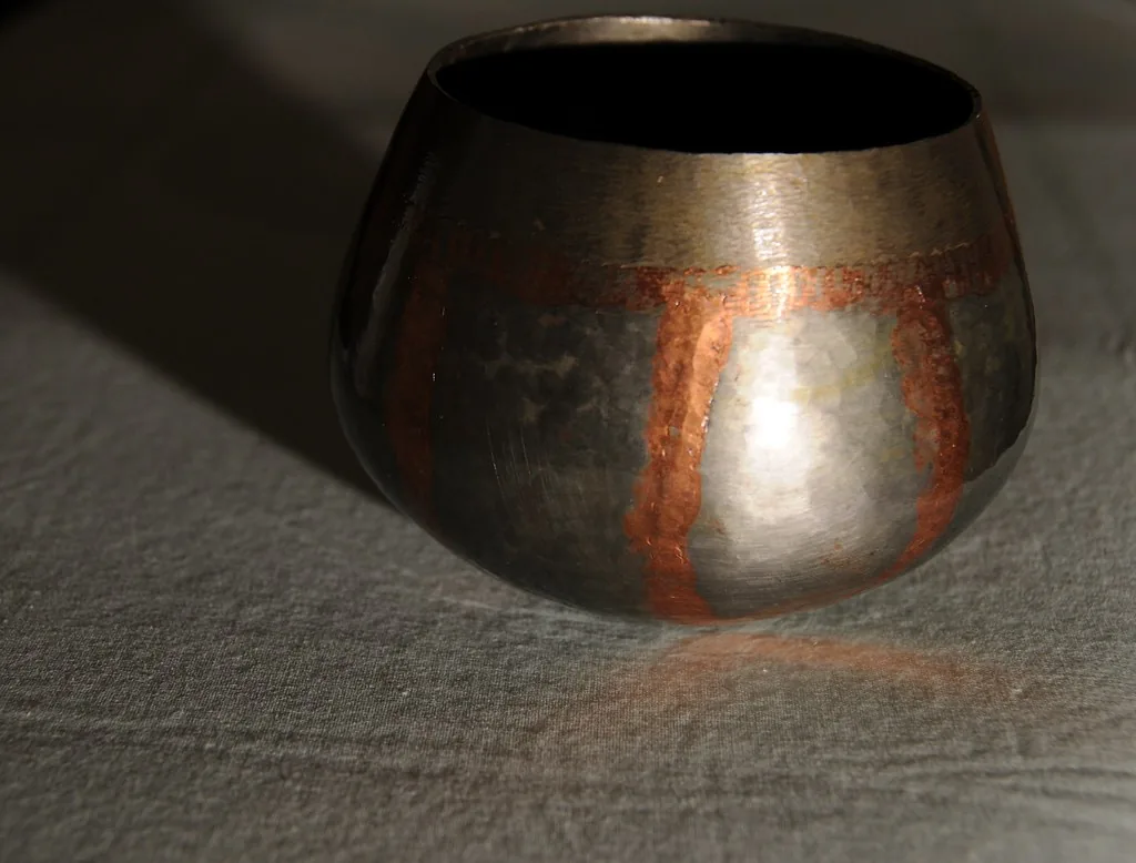 small metal Tibetan singing bowl small metal Tibetan singing bowl