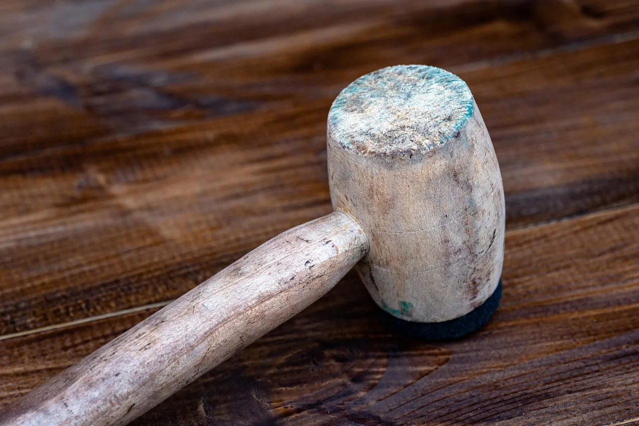 wooden mallet for tongue drum